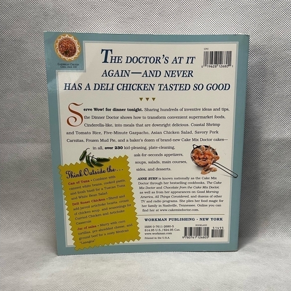 Recipes Book The Dinner Doctor by Anne Byrn Cookbook Cooking Recipes - Picture 2 of 2